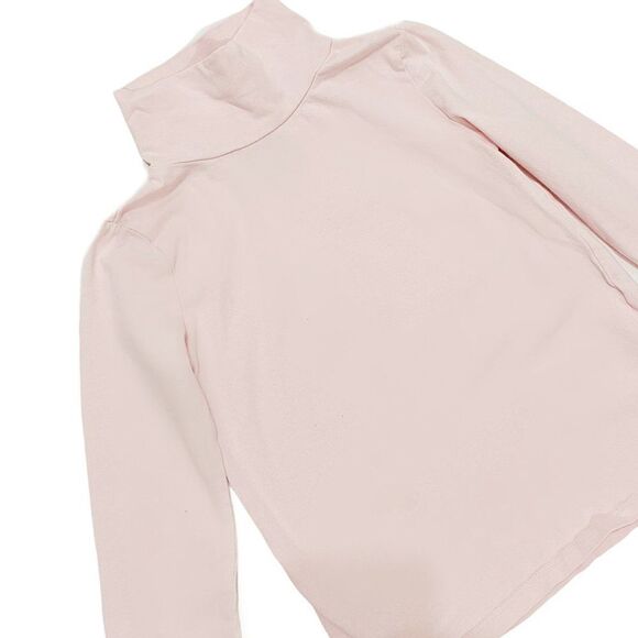 H&M Pink Organic Cotton Turtleneck Shirt - Picture 3 of 4